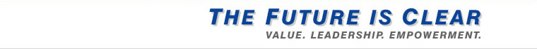 The Future Is Clear - Value, Leadership, Empowerment